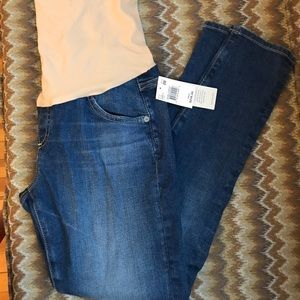 AG Secret fit Ankle Maternity Jeans